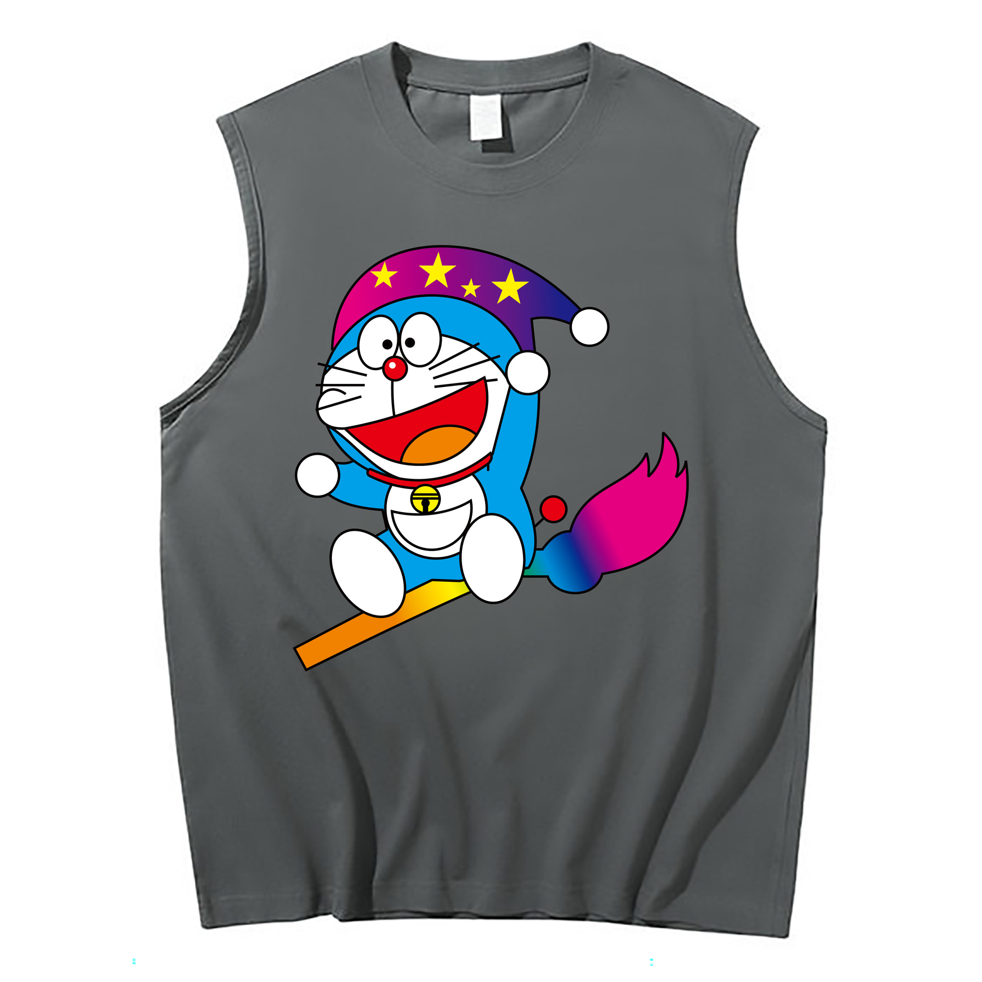 （画像用） ドラえもん Doraemon コットン100％タンクトップ（フロントプリント）